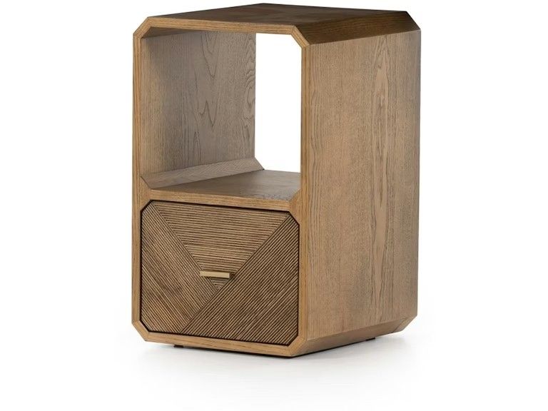 Caspian End Table Ash