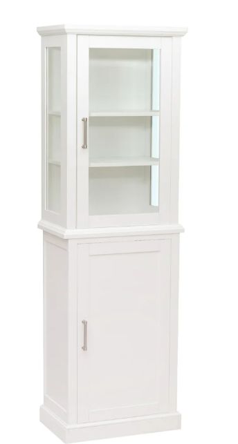 SCARSDALE TALL WHITE CABINET