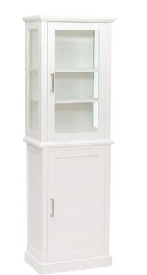 SCARSDALE TALL WHITE CABINET
