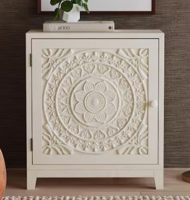 GRACE SMOKEY WHITE CABINET
