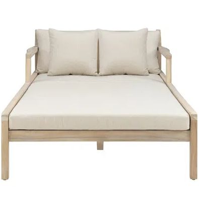 SVANA BGE NAT DOUBLE CHAISE LOUNGER