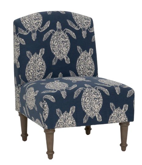 TORTUGA NAVY ACCENT CHAIR