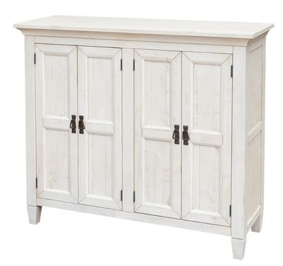 Wheaton Cabinet (Distressed White)