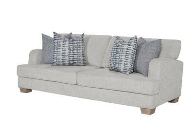 Trilogy Sofa w/ 4 Down Pillows - Birch