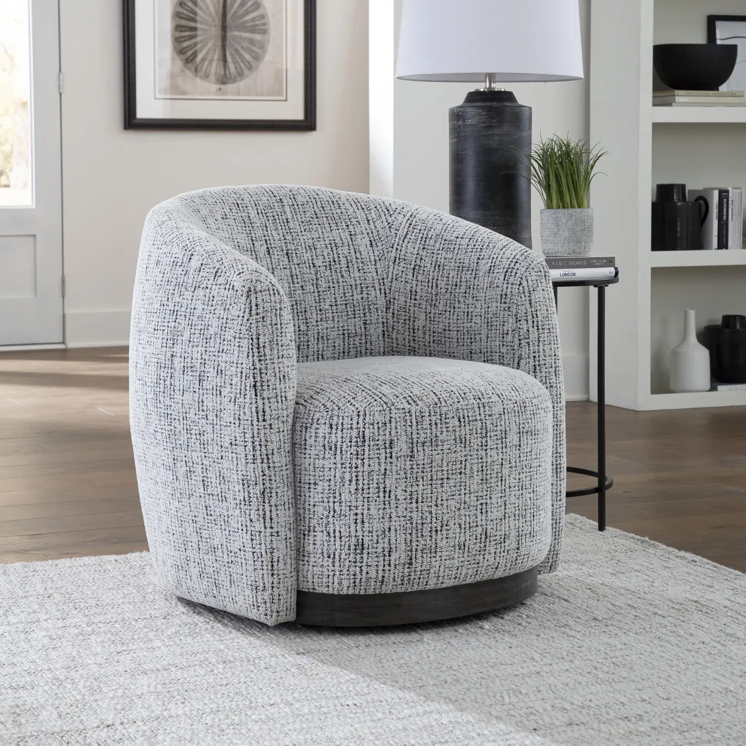 STAT-912S-NTSH Swivel Accent Chair