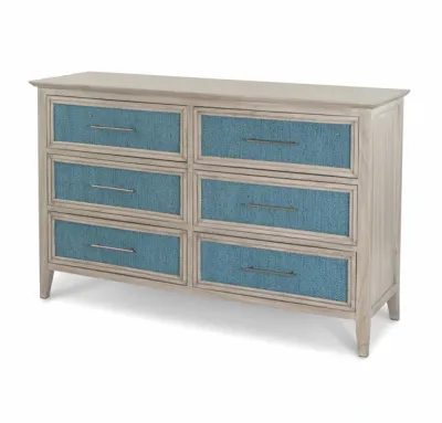 Ocean Isles Dresser 6 Drawer