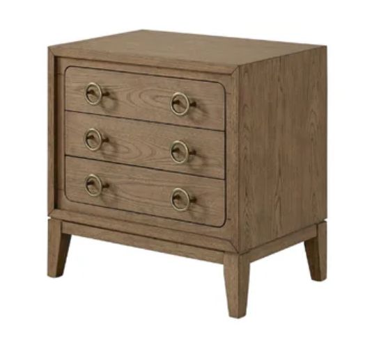 Elure Small Nightstand - Latte