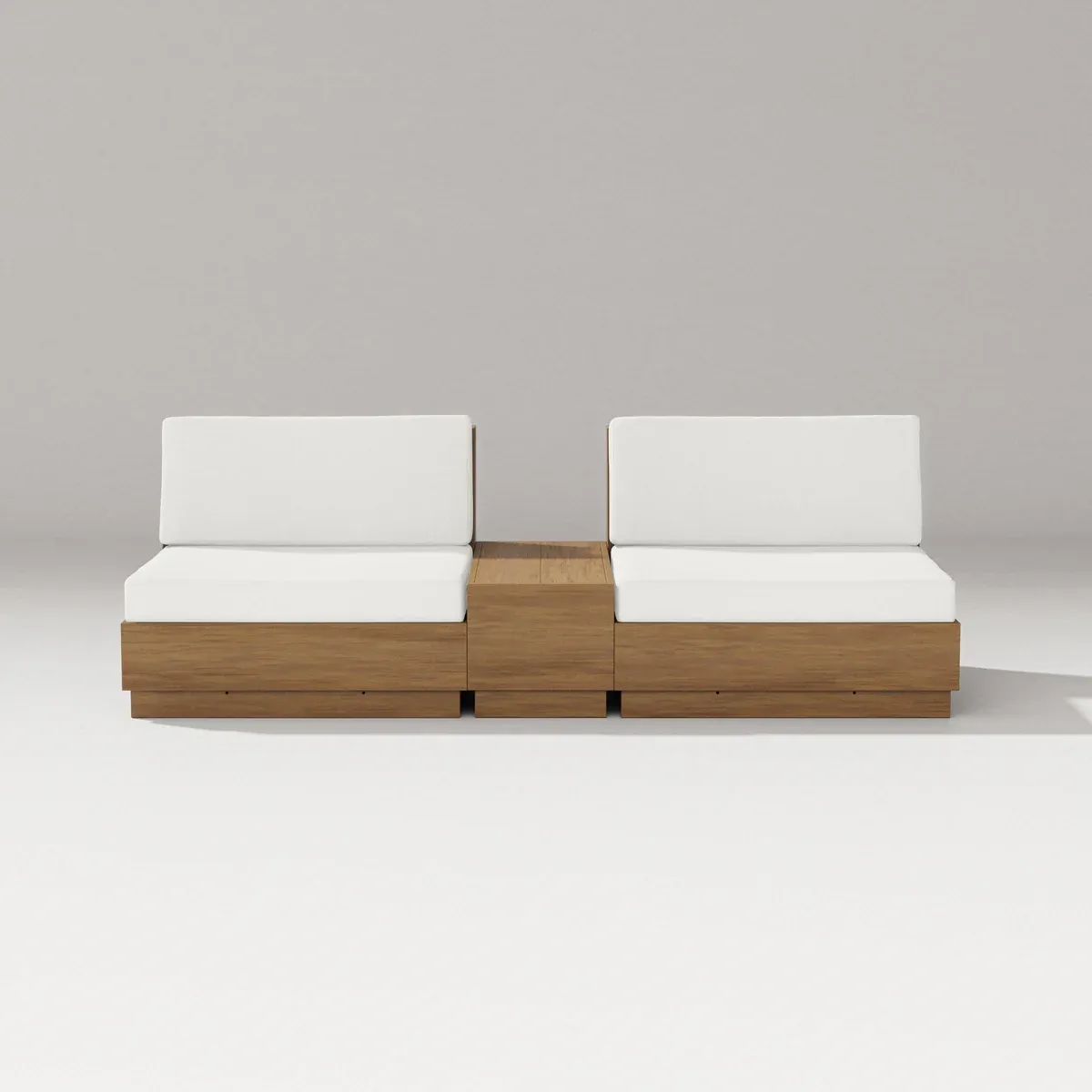 Elevate Lounge Chair Set Nat/ Nat Linen
