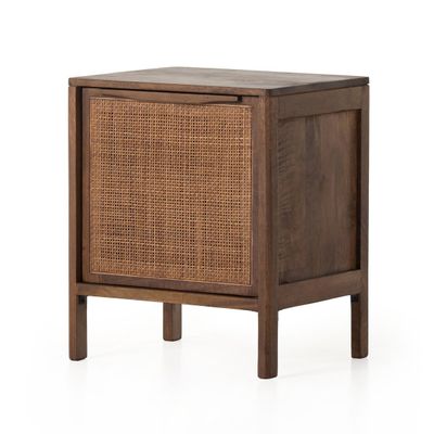 Sydney Left Nightstand Brown Wash