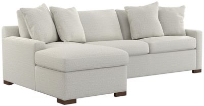 6260z QN Sleeper with Chaise Sugarshack Oatmeal