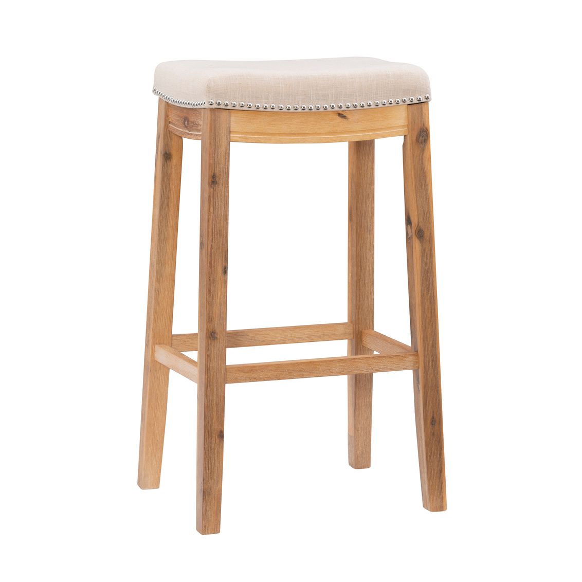 Claridge Natural Wood bar Stool