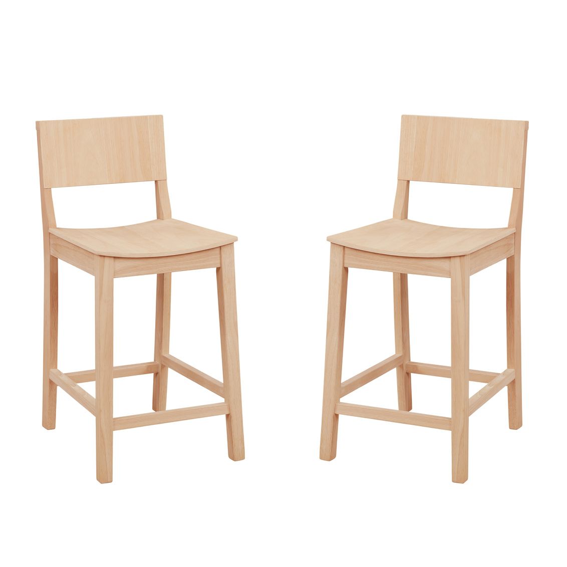 Kentucky Unfinished Counter Stool 