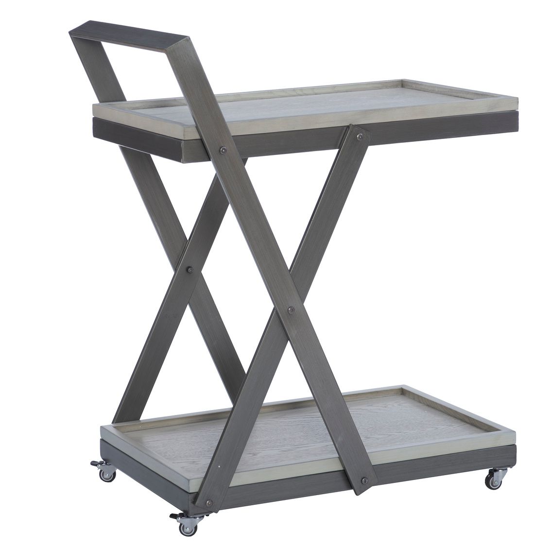 EMBER BAR CART PEBBLE GRAY