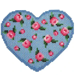 Scattered Rose Heart