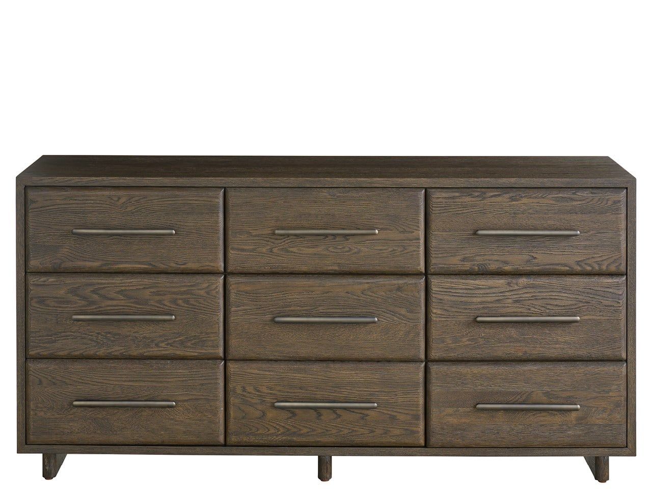 Modern Sable Nine Drawer Dresser Modern Sable Nine Drawer Dresser