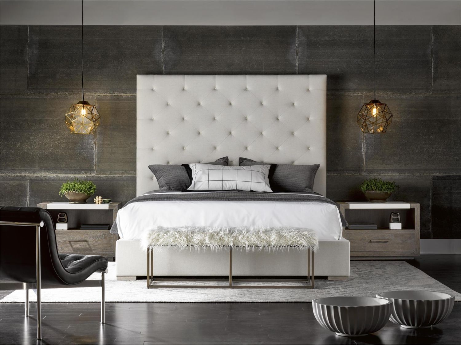 Modern Brando Cal King Bed Modern Brando Cal King Bed