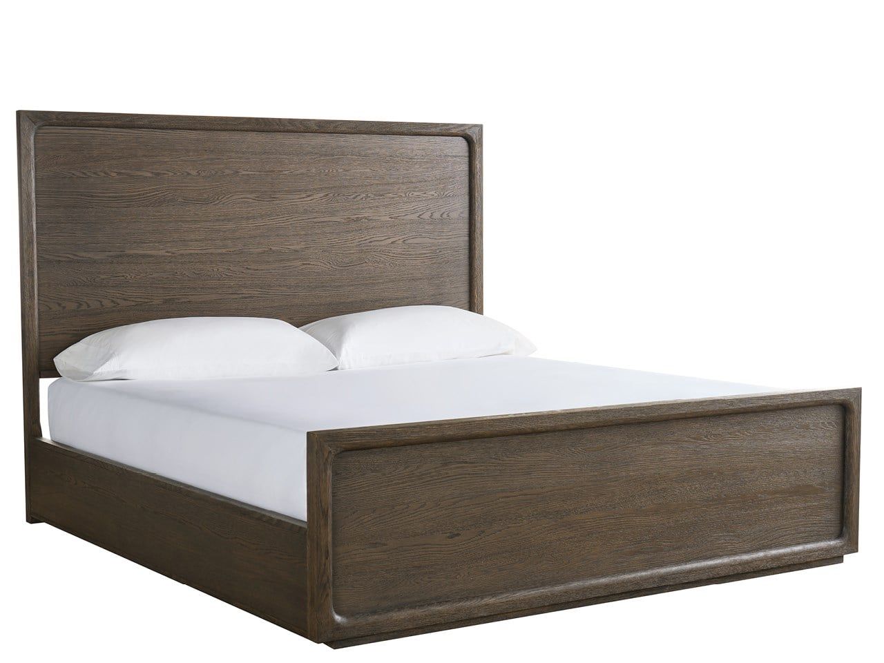 Modern Sable Panel Bed King Modern Sable Panel Bed King