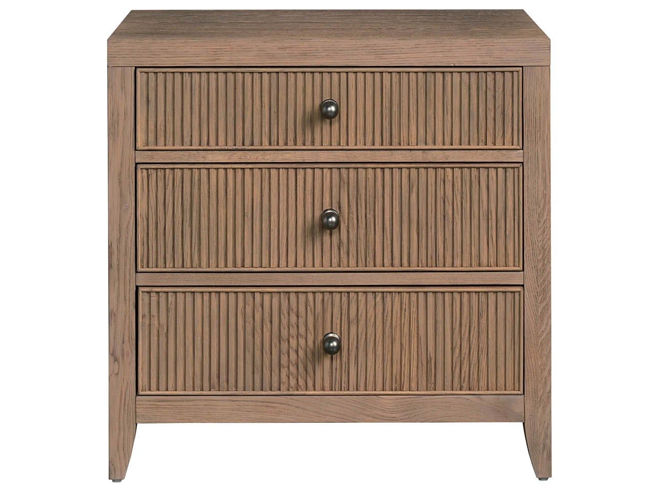 Avaline Carmen Three Drawer Nightstand Avaline Carmen Three Drawer Nightstand