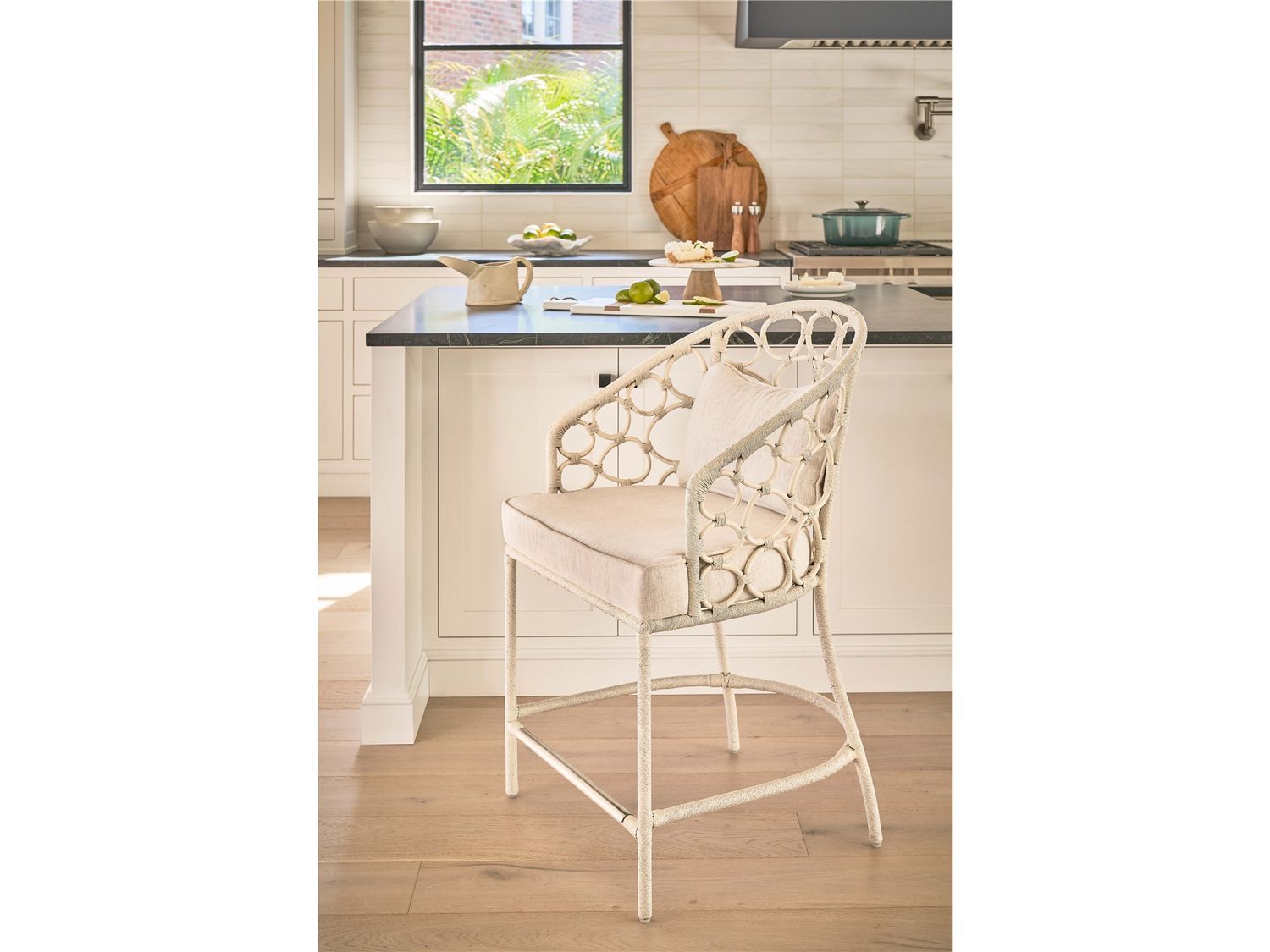 Weekender Coastal Living Home Collection Pebble Counter Chair Weekender Coastal Living Home Collection Pebble Counter Chair