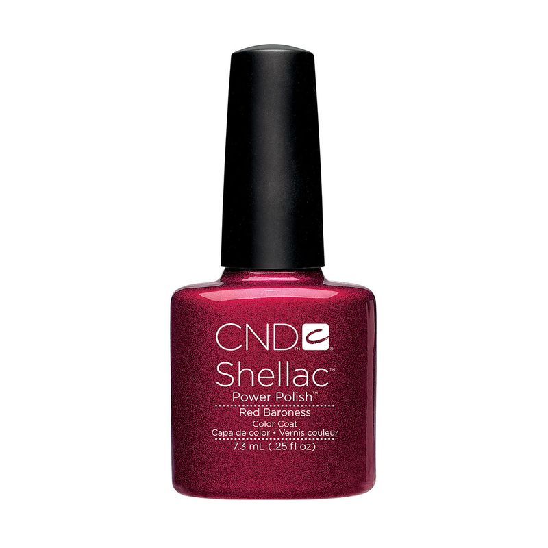 CND Shellac 'Red Baroness' Gel Polish 7.3ml