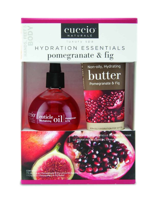 Cuccio Pomegranate &amp; Fig Hydration Essentials Kit