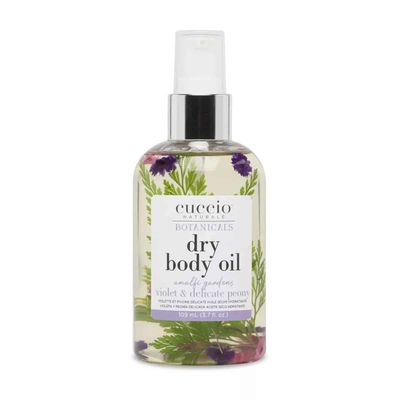 Cuccio Dry Body Oil - Violet &amp; Delicate Peony 109ml