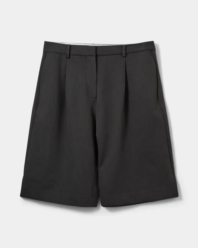Sofie Schnoor Elsasw Bermuda Suiting Shorts Dark Grey S261377