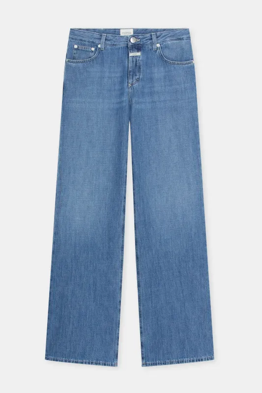 Closed Gillan Wide Jeans Mid Blue