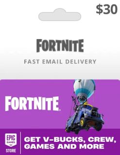 Fortnite Gift Cards USD 30