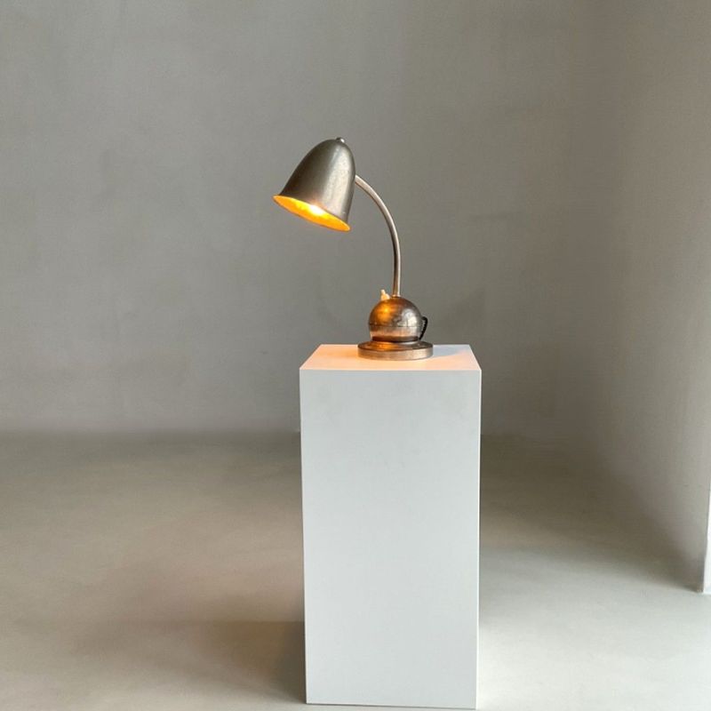 Bauhaus 'Tumbler' lamp by Daalderop, early edition, late 1920s