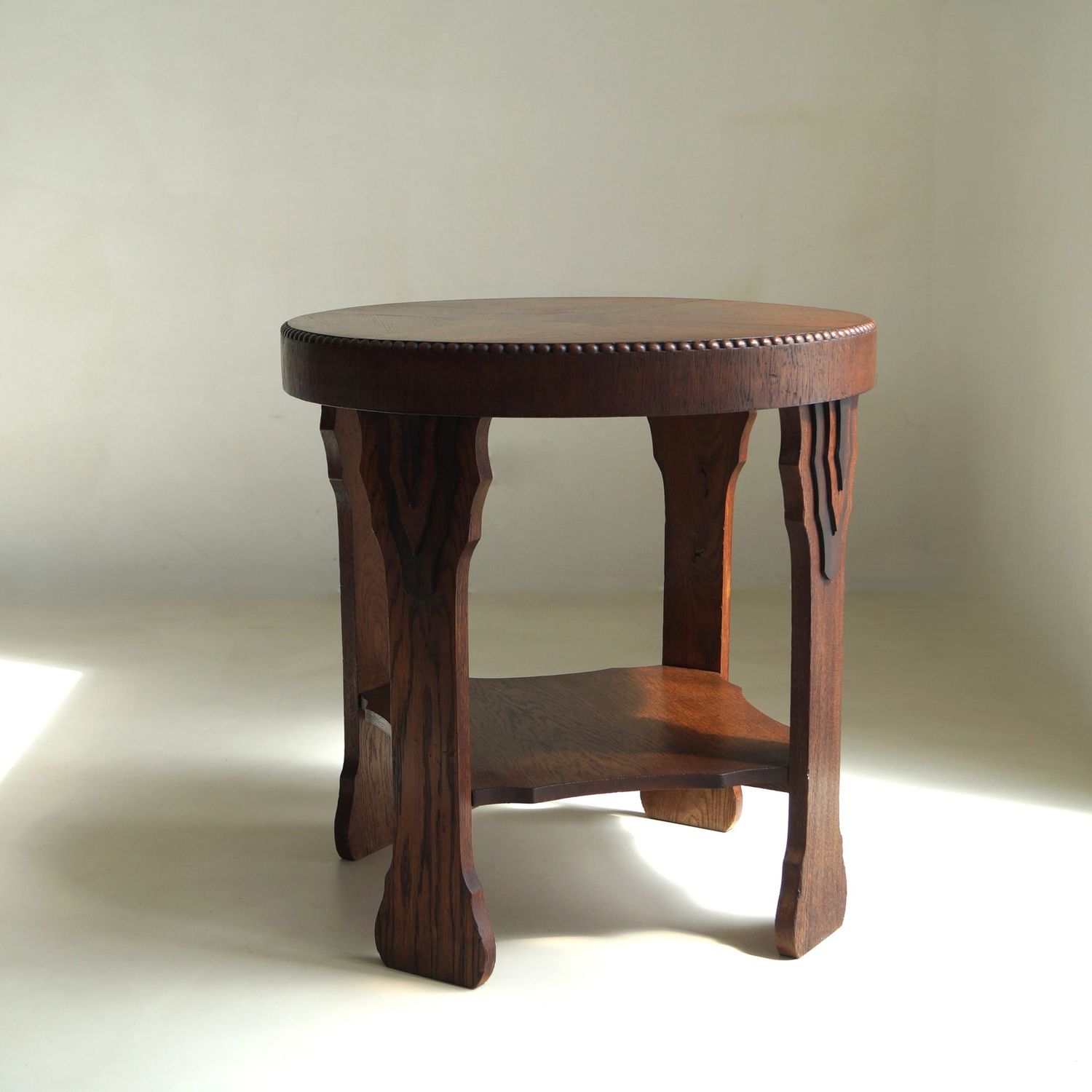 Decorative Dutch Art Deco Amsterdam School table, 1920s