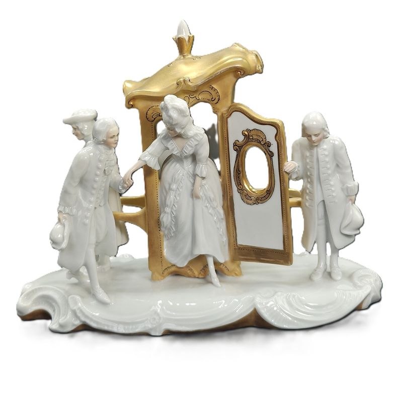 Rosenthal - Hoher Besuch, Modellnummer 471, Adolf Oppel 1917