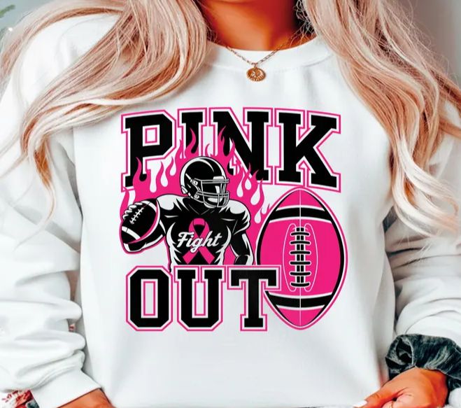 PINK OUT FOOTBALL