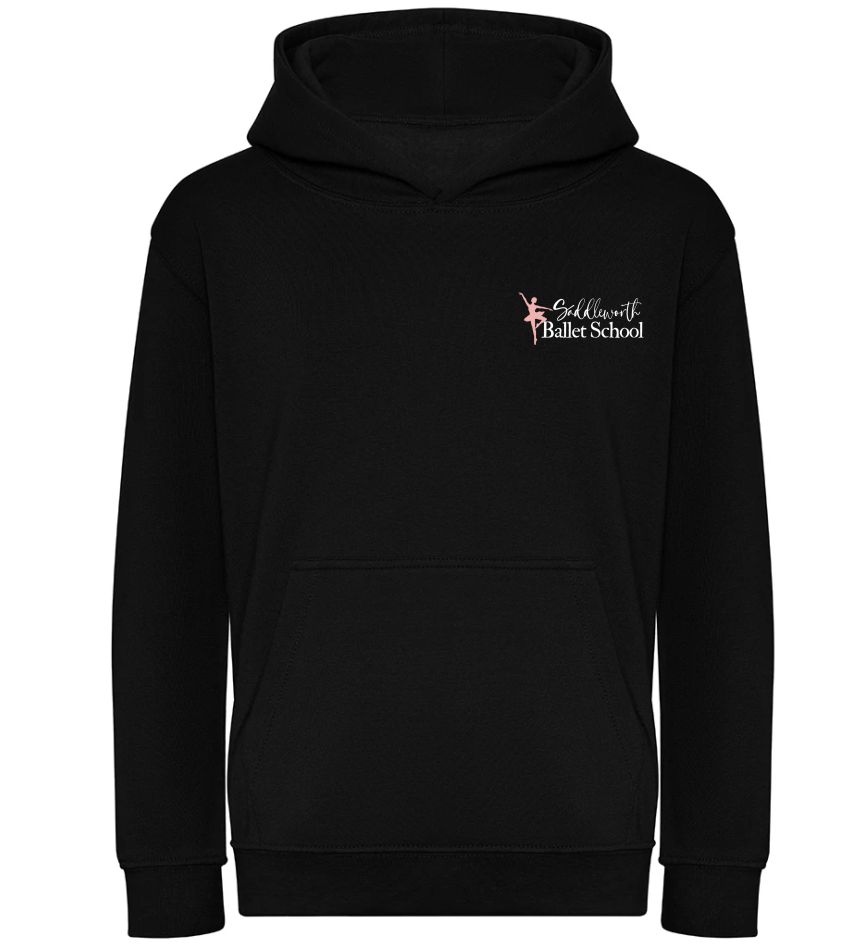 Saddleworth Ballet School Black Hoodie - Kids