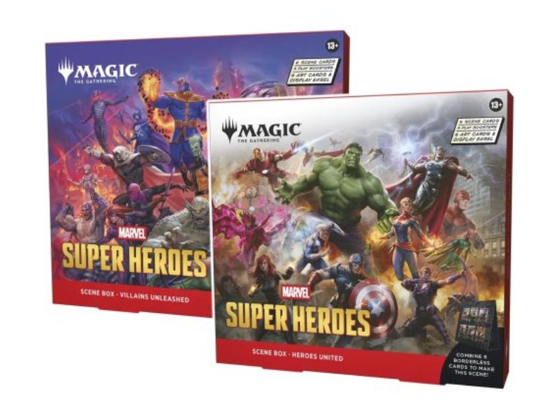 Marvel Super Heroes - Scene Box Bundle (set van 2 incl. 6 play boosters)