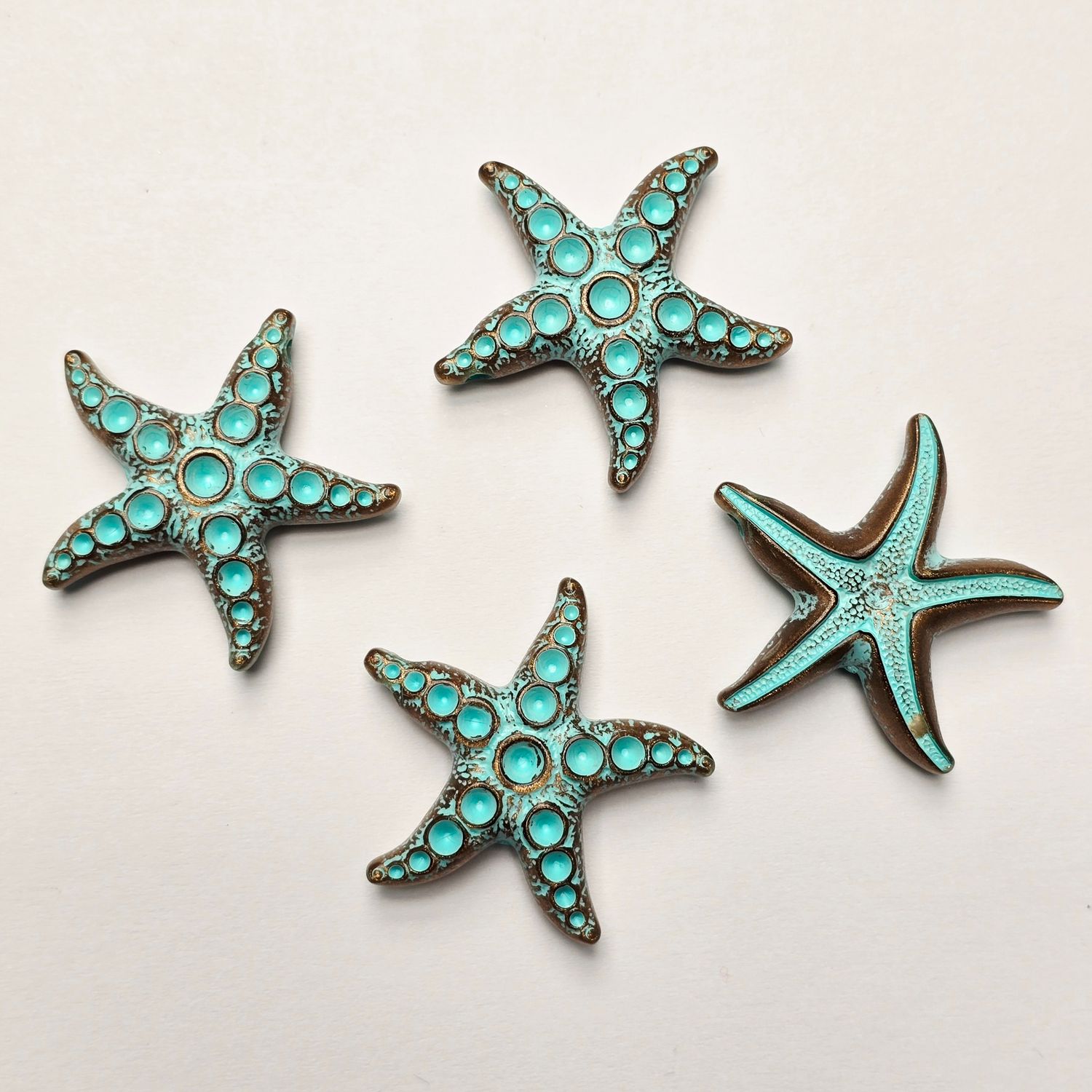 38mm Starfish Pendants - German Resin 