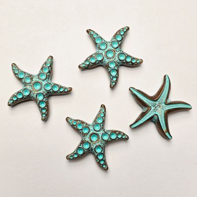 38mm Starfish Pendants - German Resin 