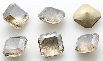 14mm Square: Satin Lotus