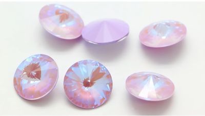 14mm Lavender Delite Rivoli