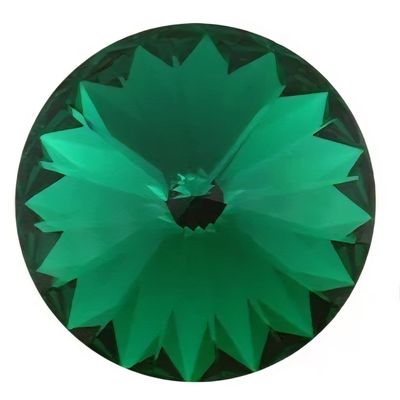 14mm Emerald Rivoli