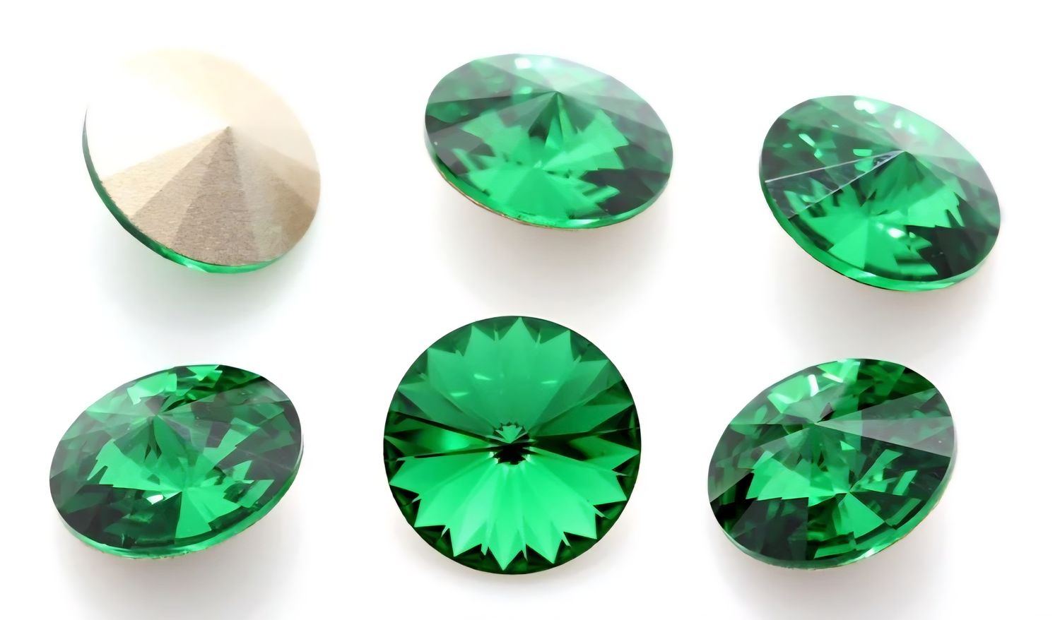 14mm Majestic Green Rivoli