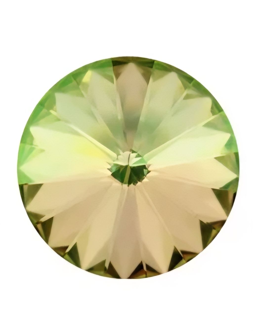 14mm Luminous Green Rivoli 14mm Luminous Green Rivoli