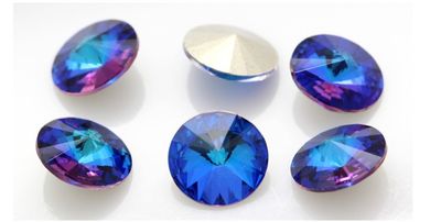 18mm  Bermuda Blue Rivoli