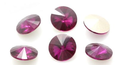 18mm Fuchsia Rivoli *Closeout*