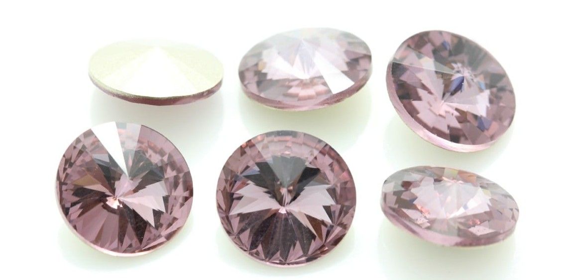 18mm Light Amethyst Rivoli