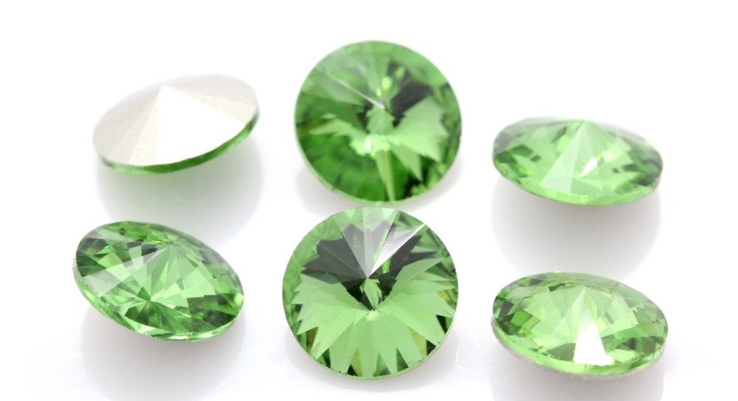 18mm Peridot Rivoli