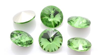 18mm Peridot Rivoli