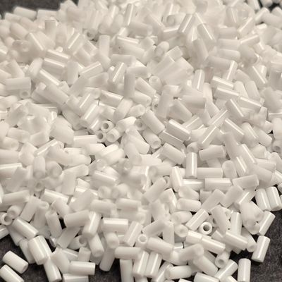 3mm Bugles #402 Opaque White