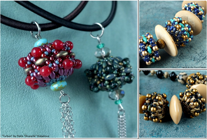 A Free Pattern: MiniDuo Rondelles