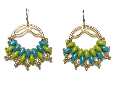 A Free Pattern: Cymbal Swag Earrings A Free Pattern: Cymbal Swag Earrings